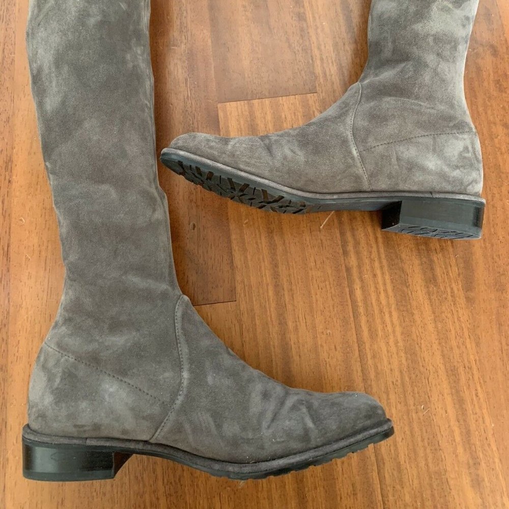 Stuart Weitzman 'Lowland' Over The Knee Boots 5.5 - image 5